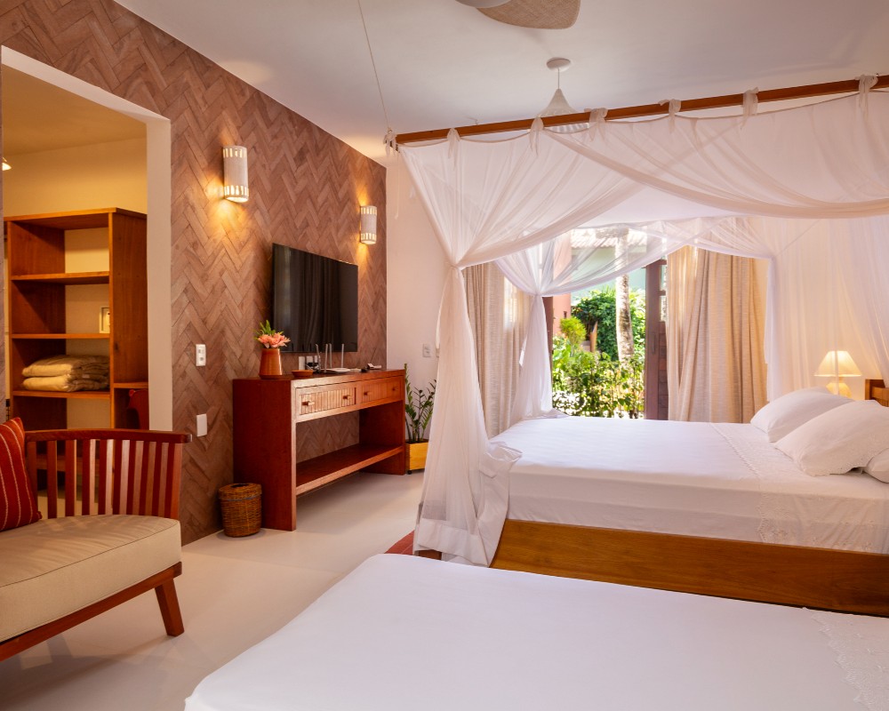 Suíte Master Tripla com Hidro - Pousada Quarto Crescente